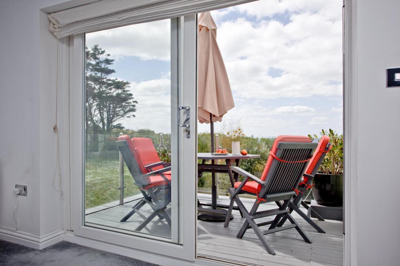 Ferienwohnung Blue Bay, Marazion Perranuthnoe Exterior foto